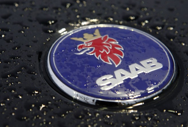 Sigla Saab (sursa - Reuters)
