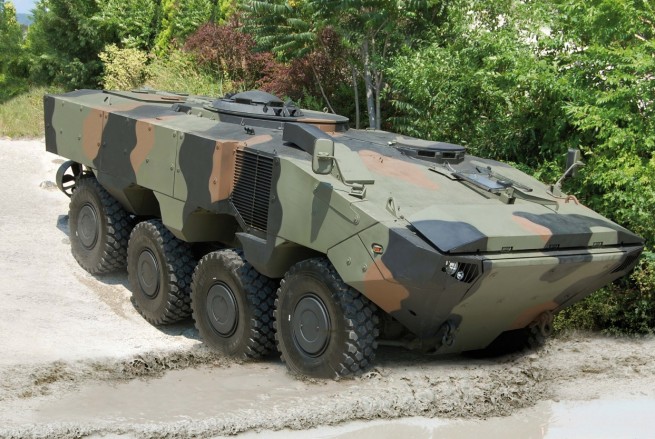 Vehicul amfibie (sursa - Iveco)
