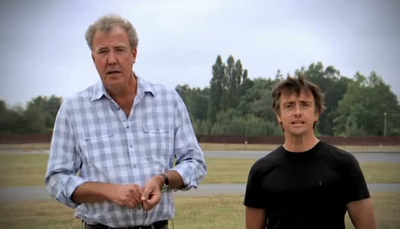 Prezentatorii Clarkson si Hammond de la Top Gear au ramas fara permise de conducere in Franta