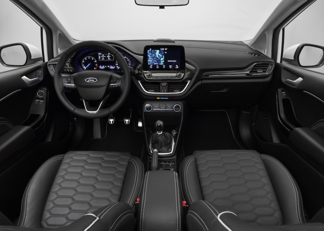 Ford Fiesta Vignale interior (sursa - Ford)