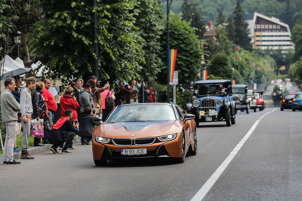 BMW i8 deschizator de parada la CES 2018 (sursa - Dragos Savu)